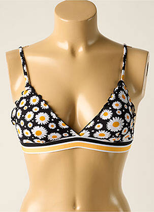 Sutien de costum de baie elasticitate top sutien modelat negru YSABEL MORA femeie