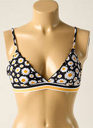 Sutien de costum de baie elasticitate top sutien modelat negru YSABEL MORA femeie