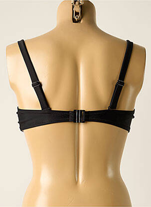 Sutien de costum de baie elasticitate sutien cupe întregi cu decolteu înalt negru YSABEL MORA femeie