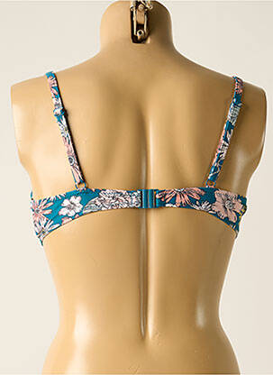 Sutien de costum de baie elasticitate top sutien modelat albastru YSABEL MORA femeie