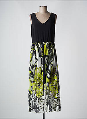 Rochie lungă negru FRANK LYMAN femeie