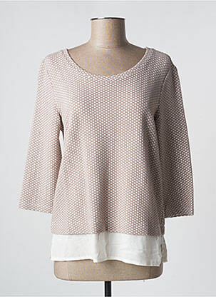 Top bej TAIFUN femeie