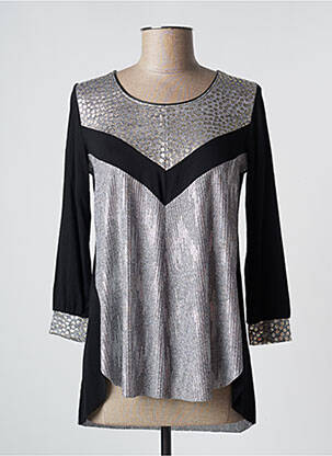 Top argintiu CLOANICE femeie