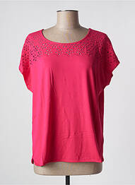 Top țesătură jersey mâneci scurte roz GERRY WEBER femme