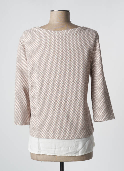 Top bej TAIFUN femeie