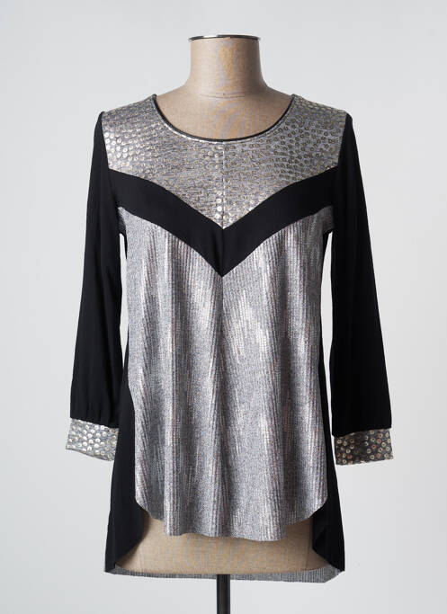 Top argintiu CLOANICE femeie