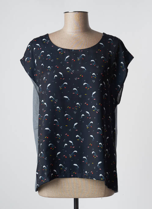 Top albastru THALASSA femeie