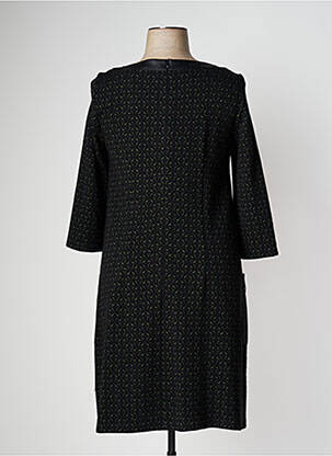 Rochie midi mâneci 3/4 mâneci 3/4 negru ROBE LEGERE BY VERA MONT femeie