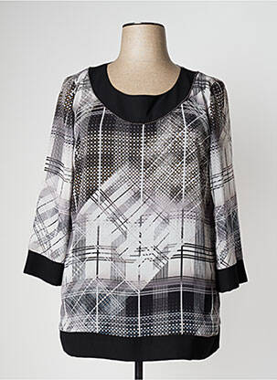 Tunică mâneci lungi gri DIAMBRE femeie