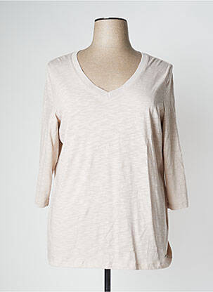 Tricou mâneci 3/4 mâneci 3/4 bej GERRY WEBER femeie