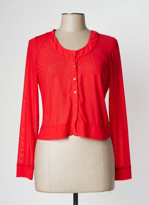 Bolero roșu NATHALIE CHAIZE femeie