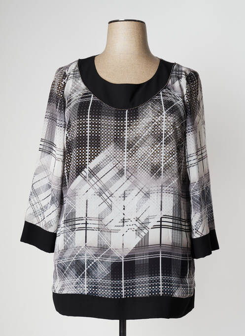 Tunică mâneci lungi gri DIAMBRE femeie