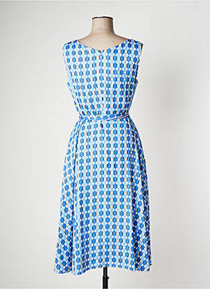 Rochie midi fără mâneci fără mâneci albastru GERRY WEBER femeie