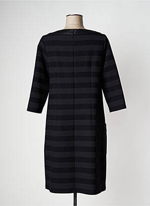 Rochie midi mâneci 3/4 mâneci 3/4 negru ROBE LEGERE BY VERA MONT femeie