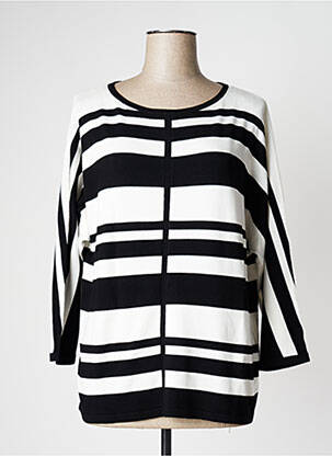 Pulover elasticitate mâneci 3/4 negru GERRY WEBER femeie