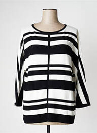 Pulover elasticitate mâneci 3/4 negru GERRY WEBER femme