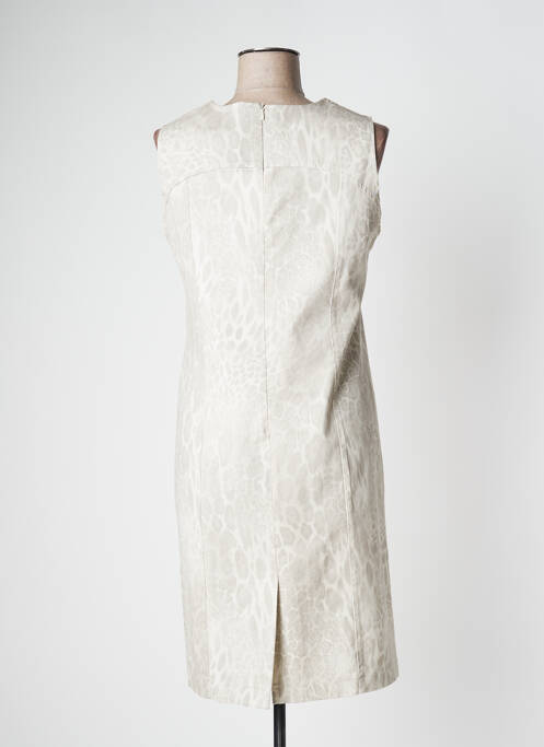 Rochie midi bej ANNE KELLY femeie