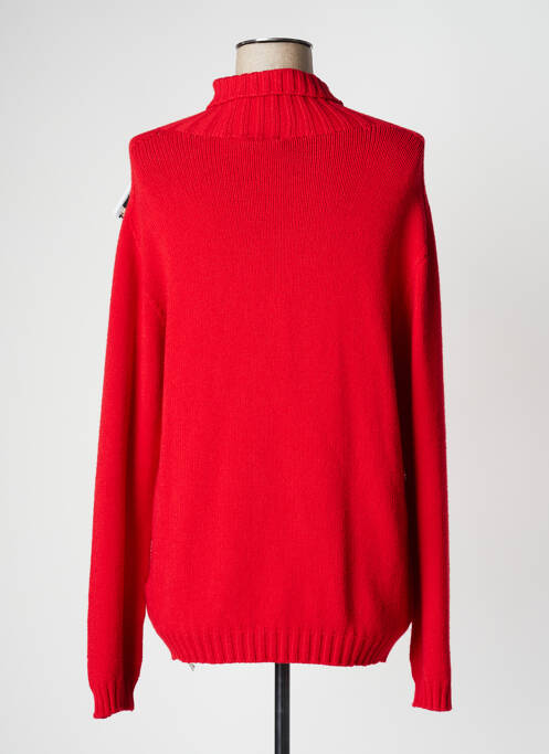 Pulover cu guler înalt roșu LOLITAS&L femeie
