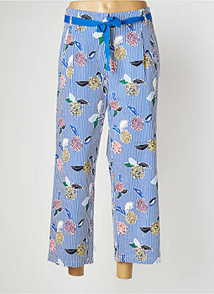 Pantalon 7/8 talie înaltă talie înaltă albastru GERRY WEBER femeie