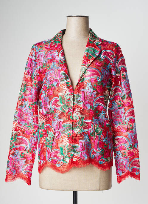 Sacou roșu NATHALIE CHAIZE femeie