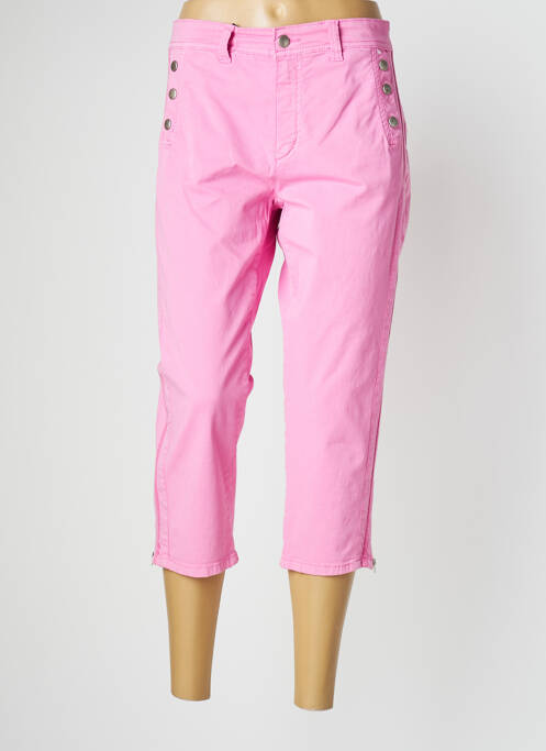 Pantalon trei sferturi roz ANNA MONTANA femeie