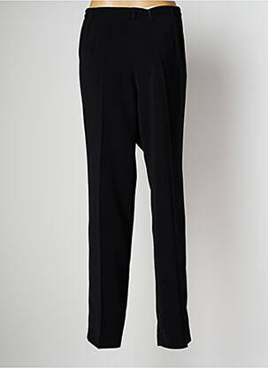 Pantalon drept țesătură crep mărime normală negru ANNE KELLY femeie