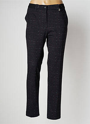 Pantalon slim elasticitate mărime normală negru ANNA MONTANA femeie