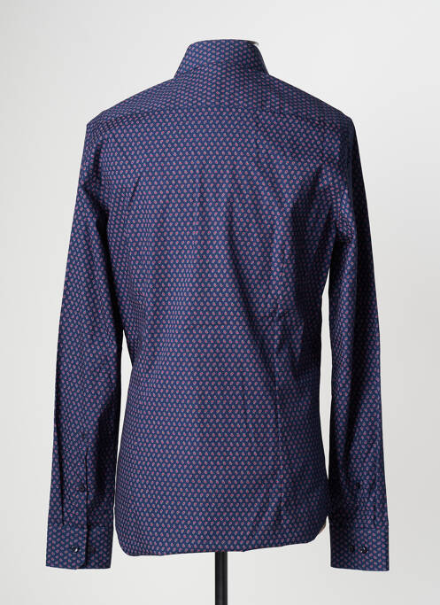 Cămașă cu mâneci lungi albastru SEIDEN STICKER bărbat