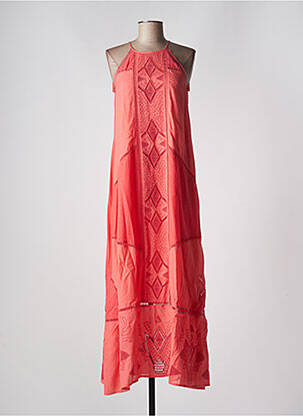 Rochie lungă roz MARC CAIN femeie