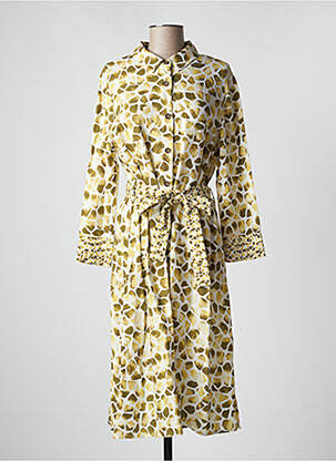 Rochie midi galben DISMERO femeie