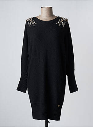 Rochie scurtă mâneci lungi mâneci lungi negru BLUGIRL BLUMARINE femeie