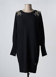 Rochie scurtă mâneci lungi mâneci lungi negru BLUGIRL BLUMARINE femme