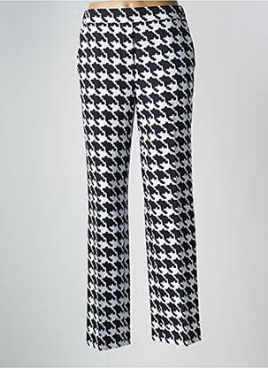 Pantalon drept talie elastică negru HERZEN'S ANGELEGENHEIT femeie
