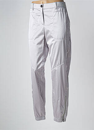 Pantalon drept talie elastică argintiu MARC CAIN femeie