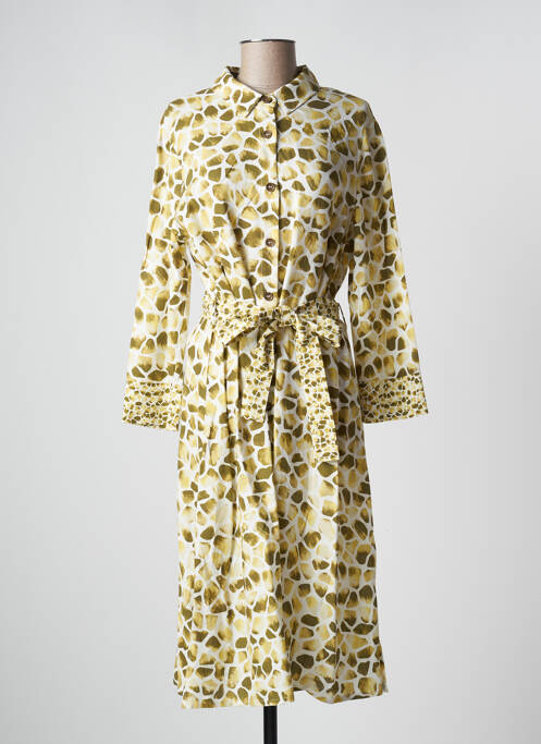 Rochie midi galben DISMERO femeie