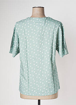 Cămașă țesătură poplin mâneci scurte verde LEE COOPER femeie