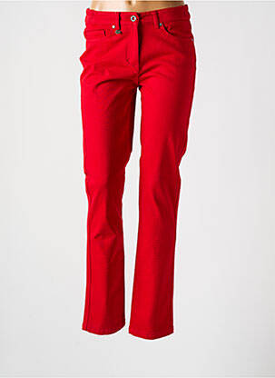 Blugi cu croială slim roșu SAINT JAMES femeie