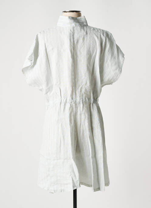 Rochie scurtă gri BLANC BOHEME femeie