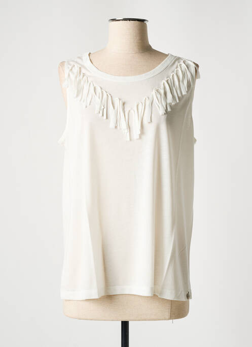 Maiou alb BLANC BOHEME femeie