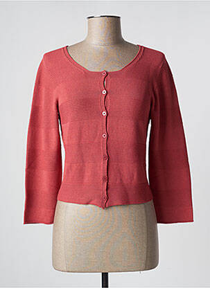 Vestă cu mâneci lungi portocaliu BLANC BOHEME femeie