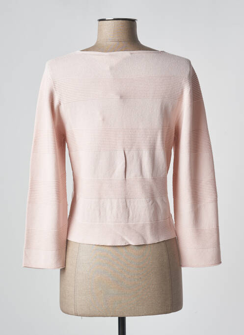 Vestă cu mâneci lungi roz BLANC BOHEME femeie