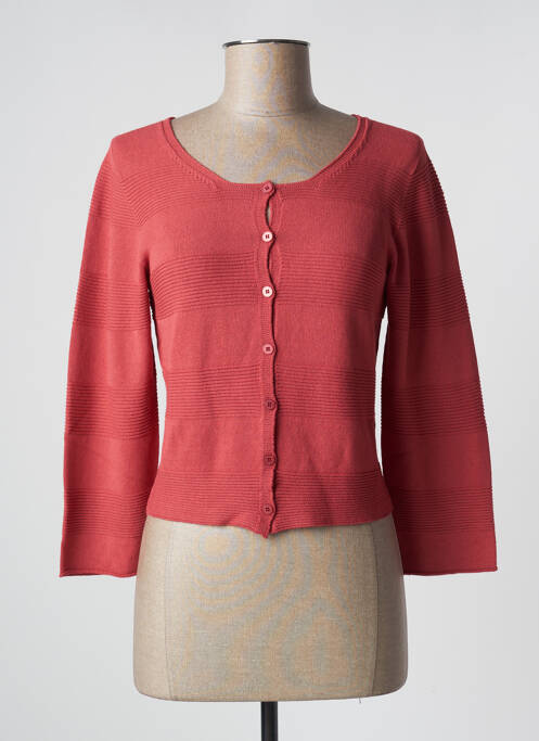 Vestă cu mâneci lungi portocaliu BLANC BOHEME femeie