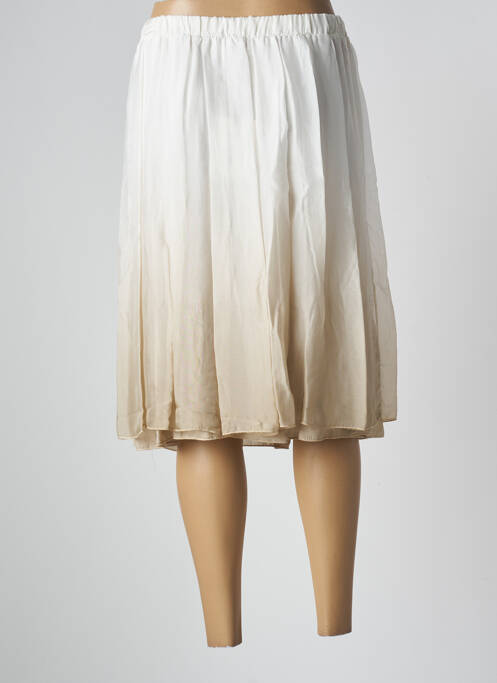 Fustă midi bej BLANC BOHEME femeie