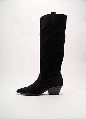 Cizme cubanez toc de 4 la 6 cm negru LOIE ISTANBUL femeie