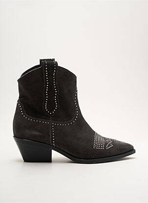 Botine/Ghete gri LOIE ISTANBUL femeie