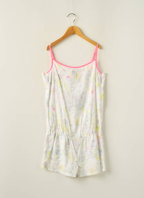 Salopetă scurtă alb DKNY fată