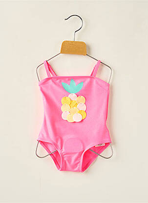Costum de baie dintr-o singură piesă chiloți roz BILLIEBLUSH fată