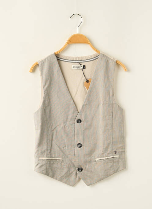 Vestă fără mâneci bej JEAN BOURGET băiat