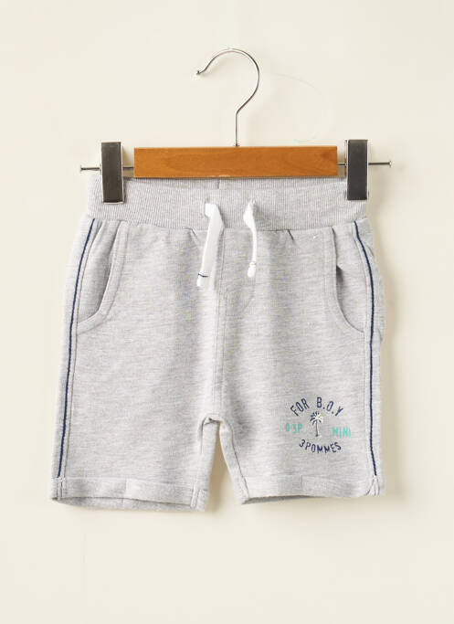 Șort gri 3 POMMES băiat
