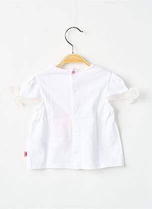 Tricou croială cambrată mâneci scurte alb BILLIEBLUSH fată